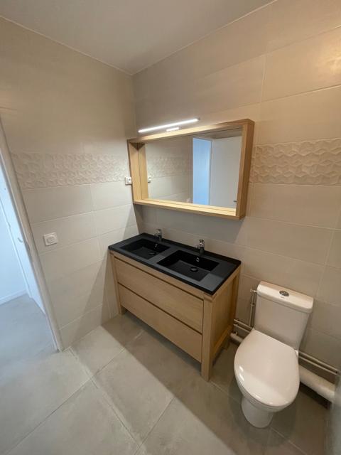 Meuble double vasque et WC