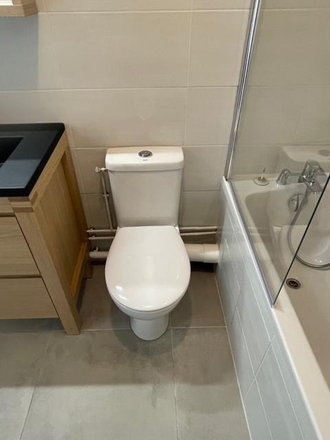WC et baignoire
