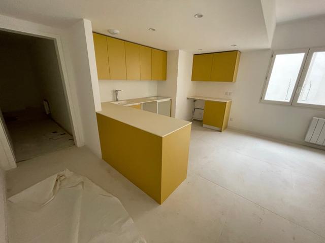 Cuisine en cours d’installation