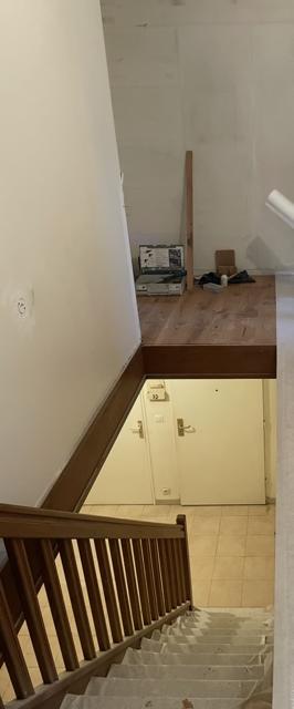 Escalier avant travaux